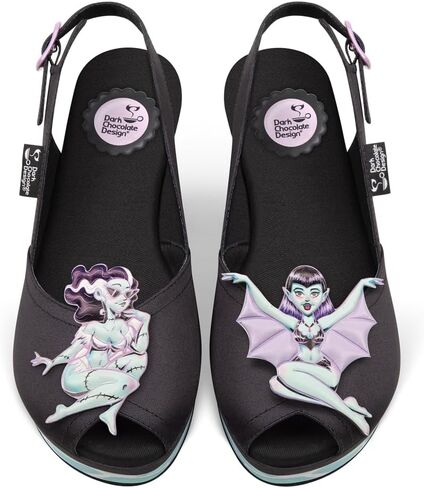 Hot Chocolate Design Chocolaticas Death Cherry Women's Sandals Multicoloured HCD 37 in Kuwait