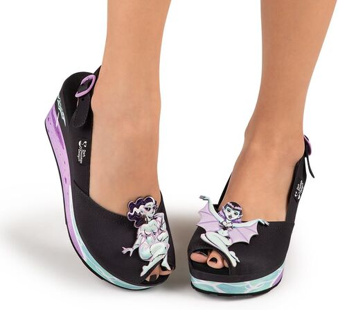 Hot Chocolate Design Chocolaticas Death Cherry Women's Sandals Multicoloured HCD 37 in Kuwait