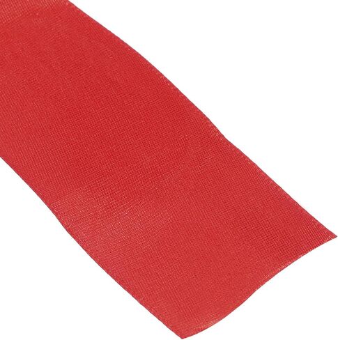 Finish Line Satin Ribbon - Durable Polyester Fabric Tape, Apply to Athletics Running Matches/Marathon Races (1.97", 9.84ft, Red) in Saudi Arabia