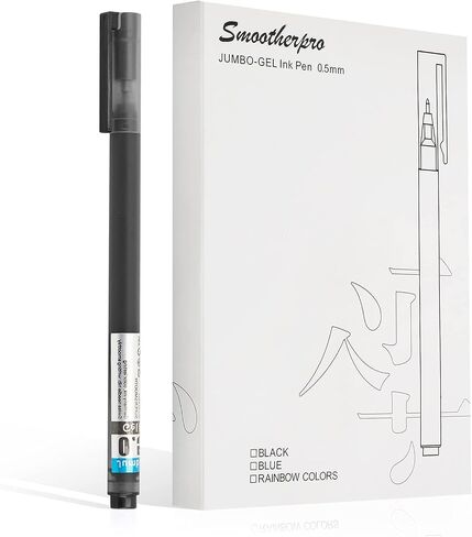SMOOTHERPRO Blue Erasable Pens, 0.7mm Fine Point, Click Retractable Erasable Gel Pens, Blue Ink, 8 Pack for Writing, Sketching & Editing in Saudi Arabia