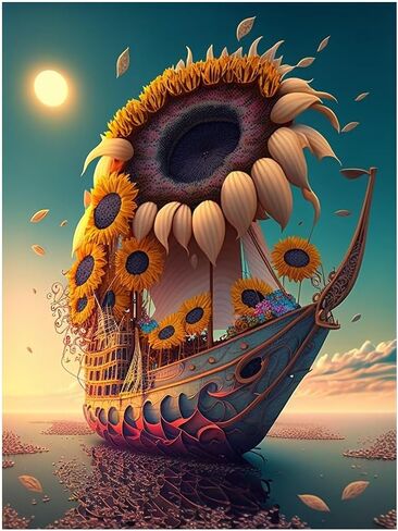 Diamond Art Painting, Halloween Witch Painting Kit Full Round Diamonds for Adults, DIY 5D Diamond Painting Crafts Gifts Home Wall Decor 12x16 Inches in Saudi Arabia