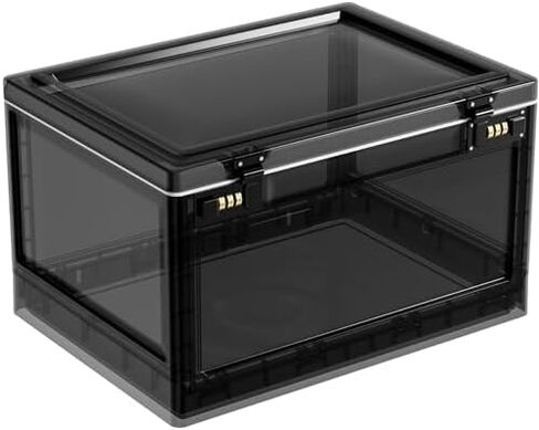 Extra Large Lock Box for Medication Safe, Medicine Lockable Storage Box with Code, Phone Lock Boxes for Video Games, Box with Combination Lock for Snacks/Food, Locking Cabinet for Home/Office (Black) in Kuwait