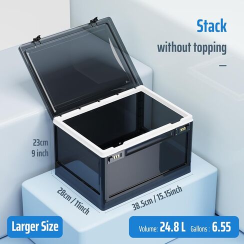 Extra Large Lock Box for Medication Safe, Medicine Lockable Storage Box with Code, Phone Lock Boxes for Video Games, Box with Combination Lock for Snacks/Food, Locking Cabinet for Home/Office (Black) in Kuwait