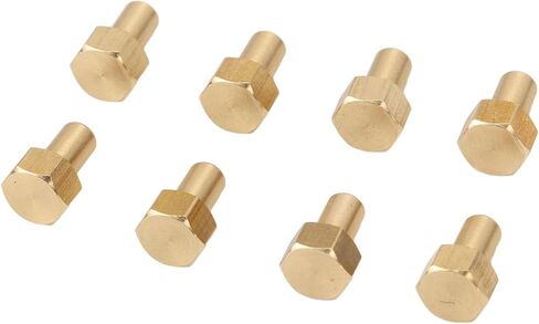 RC Nut, Brass 8Pcs Rust Resistant RC Nut for SCX24 (8mm) in Saudi Arabia