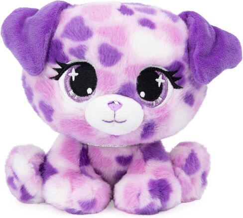 GUND P.Lushes Pets Gem Stars Collection, Callie La’Pooch Puppy Stuffed Animal, Purple/Pink, 6" in Saudi Arabia