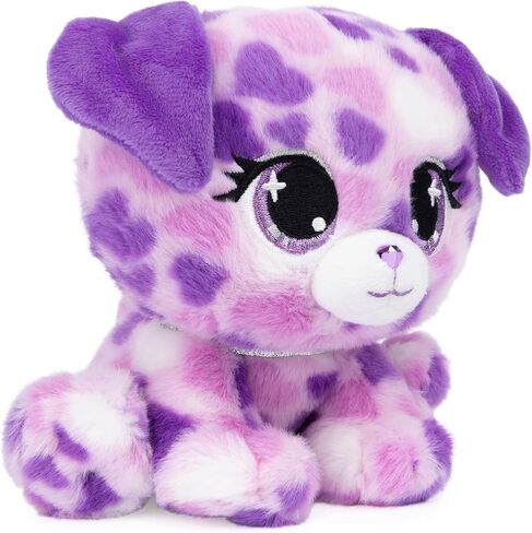 GUND P.Lushes Pets Gem Stars Collection, Callie La’Pooch Puppy Stuffed Animal, Purple/Pink, 6" in Saudi Arabia