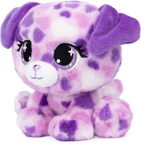 GUND P.Lushes Pets Gem Stars Collection, Callie La’Pooch Puppy Stuffed Animal, Purple/Pink, 6" in Saudi Arabia