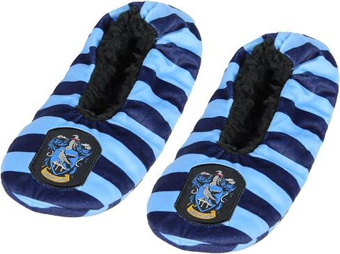 Harry Potter Slippers Hufflepuff House Crest Slipper Socks With No-Slip Sole For Women Men (Small) in Saudi Arabia