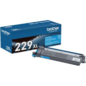 Brother Genuine TN229XLC Cyan High Yield Printer Toner Cartridge - Print up to 2,300 Pages(1)