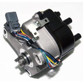 MAS Ignition Distributor W/Cap & Rotor TD-60U Compatible with 1992-1996 Honda Prelude 2.2L JDM H22A DOHC VTEC OBD1 Replacement for 100-3117429 31-17429