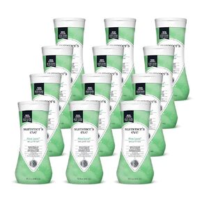 Summer's Eve Aloe Love Gentle Daily All Over Feminine Body Wash, Removes Odor, Feminine Wash pH Balanced, 15 fl oz, 12 Pack
