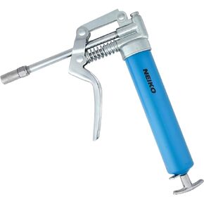 NEIKO 12012A Mini Grease Gun, Heavy Duty Pistol Grip Greaser, 4500 PSI, Mini 3oz Grease Cartridges for Grease Gun, Grease Gun with Zerk Fitting, 5.75" Straight Extension, Small Grease Gun Kit