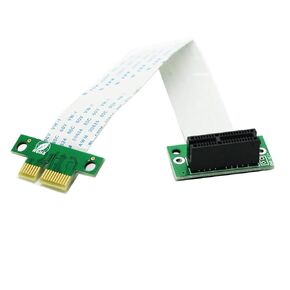Sintech PCI-e Express 1X Riser Extender Extension Card with 20CM High Speed Flex Cable