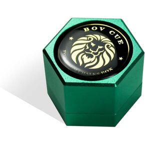 Taom Pool Cue Hexagonal Chalk Holder Portable Cue Chalk Holder for Predator Chalk Billiard Cue Snooker Accessory