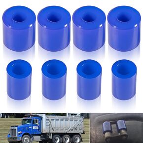 Hood Roller Polyurethane Bushings for Peterbilt 357 375 379, Replacement Part 13-04391 13-03593 and 377 with J Style Hinges (8PCS)