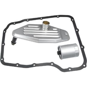 Motoforti 4WD Transmission Filter Kit, for 45RFE 545RFE 65RFE 66RFE 68RFE Transmission Filter, for Chrysler Aspen 2007-2009, Metal, 5013470AC, Black, 1 Set