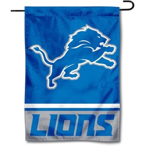 Detroit Lions Double Sided Garden Flag