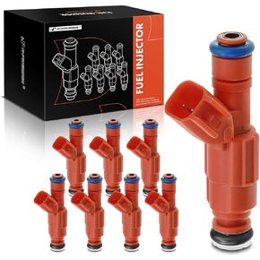 A-Premium Fuel Injectors Compatible with Lincoln Town Car & Ford Crown Victoria & Mercury Grand Marquis 2003-2004, V8 4.6L, Set of 8, Replace# 0280155917