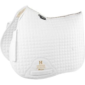 Harrison Howard All-Purpose Saddle Pad Suede Saddle Pad for Horses Use During Everyday Riding