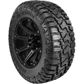 Haida HD878 R/t All-Terrain Mud Off-Road Light Truck Radial Tire-37X13.50R20LT 37X13.50-20 127Q Load Range E Lre 10-Ply Bsw Black Side Wall