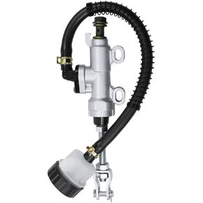 Rear Brake Master Cylinder Pump for Suzuki GSXR 600 750, for Arctic Cat 400 600 700, 200X ATC 250R RD400, for Yamaha Raptor 660 660R, for Yerf Dog 150cc, for American Sportworks Carbide 150cc
