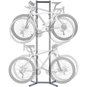 حامل الدراجة للمرآب والمنزل بواسطة Delta Cycle - لا يتطلب الحفر - رف تخزين الجاذبية قابل للتعديل بالكامل لأي نمط دراجة - رف عمودي قائم بذاته in Kuwait