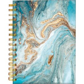 iampanda Spiral Journal Notebook,Fashion Strong TwinWire Binding with Premium Paper for Girl Women,60 Sheets A5 College Ruled NotebookJournal,Perfect for School Office Home Gifts,Beautiful Colorful