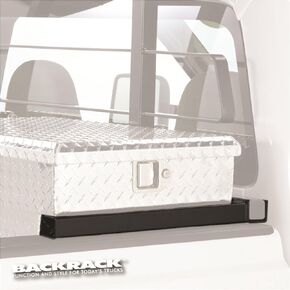 BACKRACK 31" Toolbox Bracket | Black, No Drill | 91011-31 | Fits 1999-2020 Ford F-250/F-350/F-450/F-550; 2004-2020 Ford F-150; 1993-2014 Ford Ranger