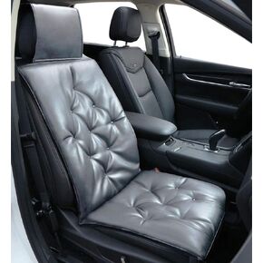 Big Ant Car Seat Cushion,PU Leather Auto Seat Cover Pad Pain Relief Cushion for Car Driver Seat Office Chair Home Use,Universal All Seasons 1pc