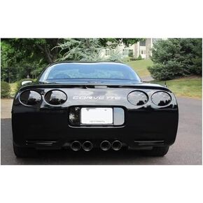 Corvette Rear Reverse, 3rd Brake, Taillight Acrylic Blackout Kit 7 Pc. : 1997-2004 C5 & Z06