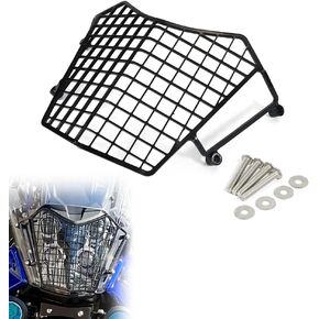 xitomer Headlight Guard Fit for Tenere 700 2019 2020 2021 2022 2023 / Headlight Cover XTZ690 2019-2023, Tenere700 Motorcycle Head Lamp XTZ690 Head Lamp Protector (Black)