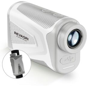 Laser Golf Rangefinder 600Yards 6X Magnification Slope Compensation, Flag Lock Vibration, Golf Rangefinder with Magnet, Measure in Yards Feet Meters