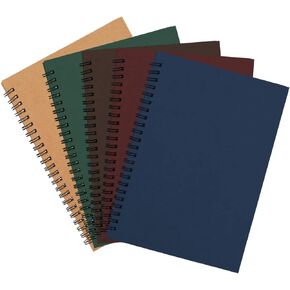 Rocutus 5pcs Colorful Spiral Notebook Student Small Study Book Spiral Notebook Small Notebook Office Simple Working Book Diary Notebook