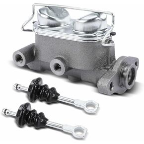 A-Premium Brake Master Cylinder with Reservoir Compatible with Ford Mustang 1971-1973, Fairlane, Falcon, Maverick & Mercury Comet, Cougar, Cyclone, Montego & More