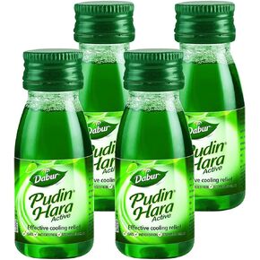 Dabur Pudin Hara Active, 30 Ml - Pet Bottle (Pack Of 4)