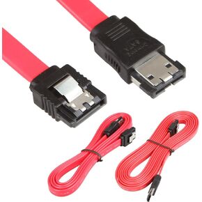 2 Pack ESATA to SATA Cable Able to Male M/M Shielded Extender Extension HDD 6Gbps