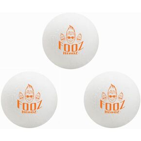 Foosballs Professional Tournament Quality - Just Like The Pros Use, Official Regulation Size - Set of 3 Foosball Balls