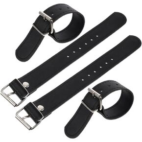 2 Pairs Bike Basket Straps Bike Leather Leash Bike Baskets for Bike Cargo Leather Straps Bike Container Strap Wicker Basket Replacement Strap Bike Strap Bike Straps