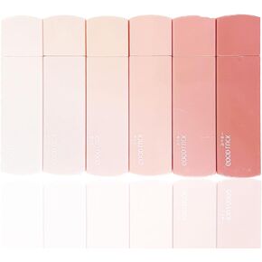 LOPURO White Out Correction Tape, 6Pcs Cute White Out Tape for Instant Correction,Pastel Color Correction Tape Eraser Easy to Use Applicator for School Office Home Aesthetic Supplies (Pink)