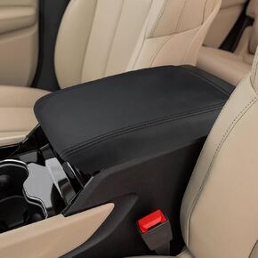 INTGET Car Center Console Armrest Cover for Jeep Grand Cherokee 2022 2023 2024/Grand Cherokee L Accessories 2021-2024 Arm Rest Box Dog Seat Cover Pad Console Lid Protection Saver(Black)