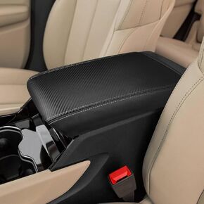 INTGET Car Center Console Armrest Cover for Jeep Grand Cherokee 2022 2023 2024/Grand Cherokee L Accessories 2021-2024 Arm Rest Box Dog Seat Cover Pad Console Lid Protection Saver(Black)