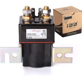 Albright Solenoid 48 Volt, 4 Terminal Solenoid for Club Car DS & Precedent 2000-up Electric Golf Cart OEM#1019087-01 101908701