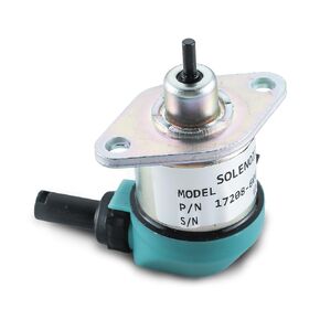 17208-60015 Fuel Shut Off Solenoid 17208-60010 17208-60012 17208-60016 17208-60017 Replacement for Kubota Engine D905 D1005 D1105 V1205 V1305 V1505 Stop Solenoid 12VDC