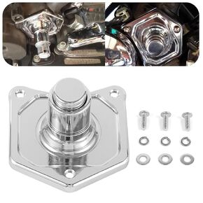 AILMOTO Black Push Button Starter Solenoid 1.2/1.4 k/watt Compatible for Harley Davidson Softail Dyna Sportster Big Twin 1991-2017