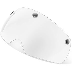 EASTINEAR Magnetic Goggles for Bike Helmets Detachable Visor for Bicycle Helmet Removable Sun Shield for Cycling Helmet