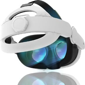 حزام الرأس لملحقات Quest 3 VR، استبدال حزام النخبة المريح والخالي من الضغط، دعم معزز مناسب للأطفال والكبار