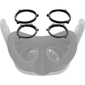 APEXINNO VR Magnetic Frame Glasses Lens Insert with Removable Anti-Blue Light Glasses for Meta Quest 3 Accessories, VR Blue Light Blocking Lens Protector for Oculus Quest 3 Headset