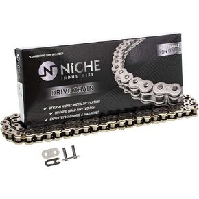 NICHE 420 Drive Chain 120 Links Standard Non O-Ring with Connecting Master Link