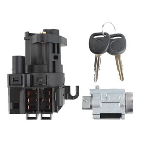 Ignition Switch Lock Cylinder with 2 Keys Compatible with 2000-2005 Chevy Impala Chevy Monte,1997-2003 Chevy Malibu,2004-2005 Chevy Classic,Replace OE 12458191,22599340