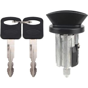 AUTOKAY Ignition Switch Lock Cylinder Tumbler 2 Keys Fits for Ford F250 F350 Super Duty 1997-2007